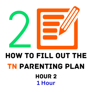 How to Fill Out the Parenting Plan Hour 2