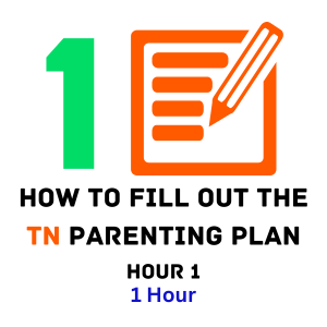 How to Fill Out the Parenting Plan Hour 1